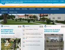 Tablet Screenshot of estoril.salesianos.pt
